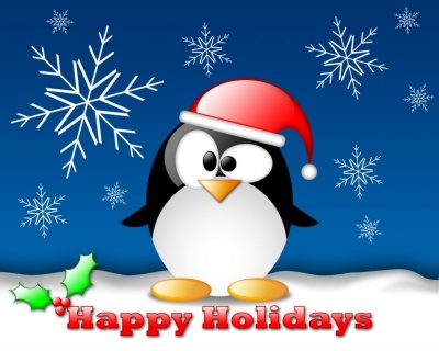 Wallpaper  Desktops Free on Free Christmas Desktop Wallpapers  Christmas Penguin Wallpapers