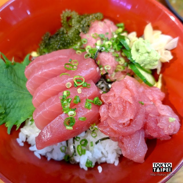 【鮪魚屋本舖】超鮮甜鮪魚三色丼　不同部位魚肉組合出豐富口感