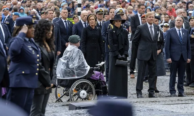 King Willem-Alexander and Queen Maxima of The Netherlands attended the 2024 National Remembrance ceremony