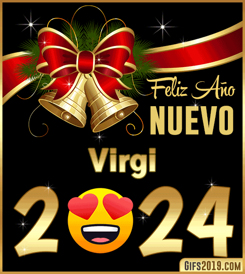 Feliz año nuevo 2024 Virgi