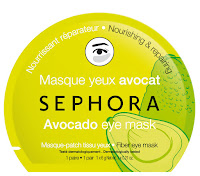 sephora avocado Fiber eye mask 