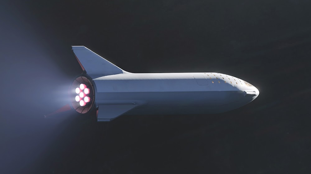 SpaceX Big Falcon Rocket (BFR) spaceship - 2018 design