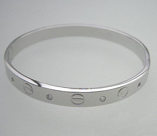 Cartier Love Bracelet Silver3