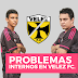 LOS PROBLEMAS INTERNOS LLEGARON AL CLUB VELEZ FC