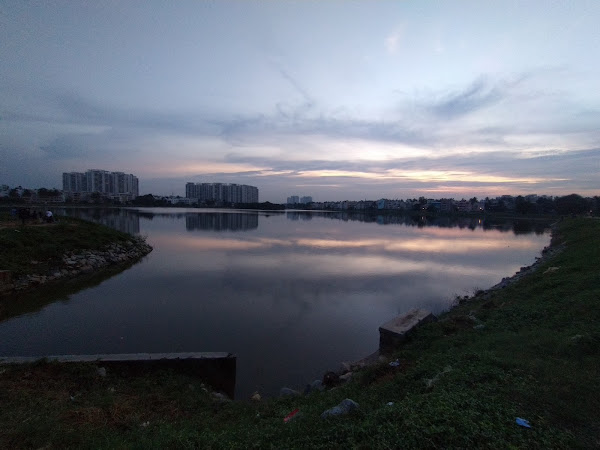 Puttenahalli lake , Bengaluru scenic views 1