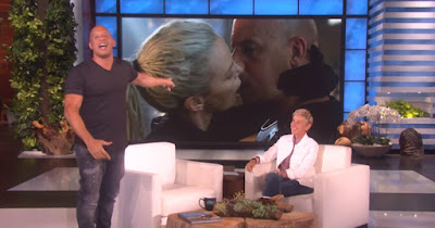 This is how Vin Diesel reacted when he learned that Charlize Theron said that he kisses like a dead fish