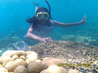 Kiki Underwater di Pulau Cilik Karimunjawa