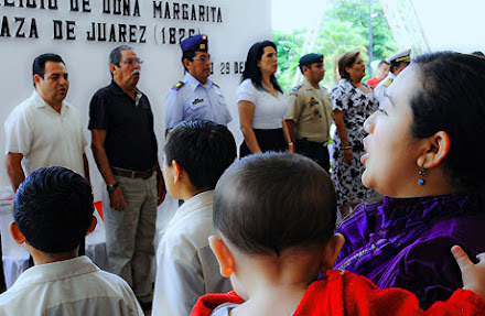 Conmemoran en Cozumel el 186 aniversario del natalicio de Margarita Maza de Juárez