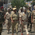  *Flag march was conducted by local police in area of police station mehtiana regarding Lok Sabha elections-2024