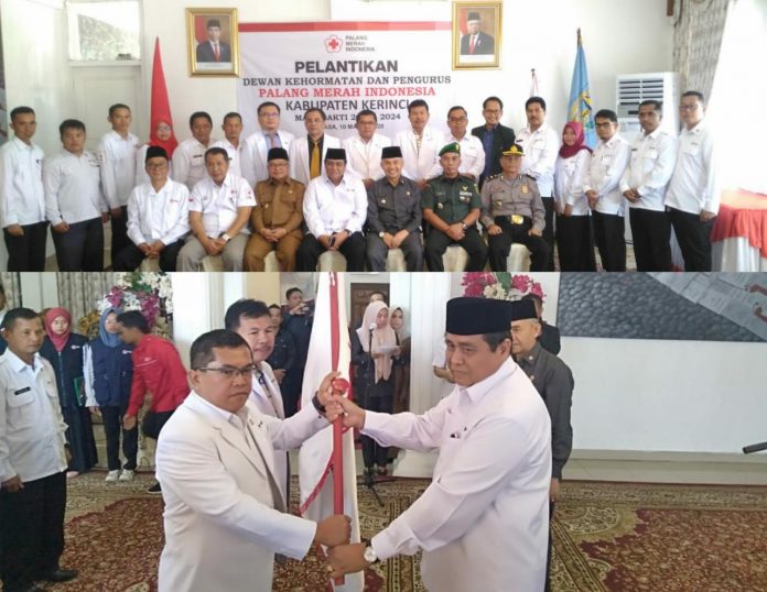 Bupati Kerinci Hadiri Pelantikan Pengurus dan DK PMI Cabang Kerinci 2019-2024