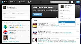 Cara Memasang Widget Twitter pada Blog - setting