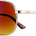 Revo Sunglasses Relay: Women's Polarized Lens with Medium Metal Aviator Frame