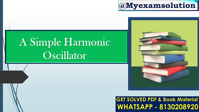 Derive the equation of motion for a simple harmonic oscillator