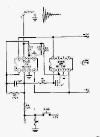 Simple Two 555 Timers Bell Circuit Diagram