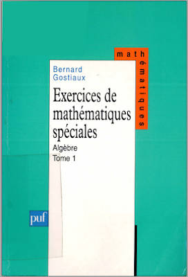 Télécharger Livre Gratuit Exercices de mathématiques spéciales Tome 1 - Algèbre pdf