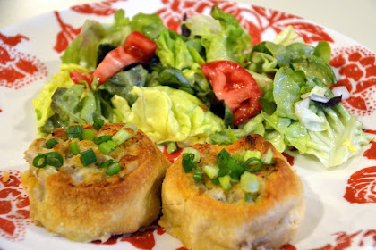 Baked Chicken Ranch Roll Ups