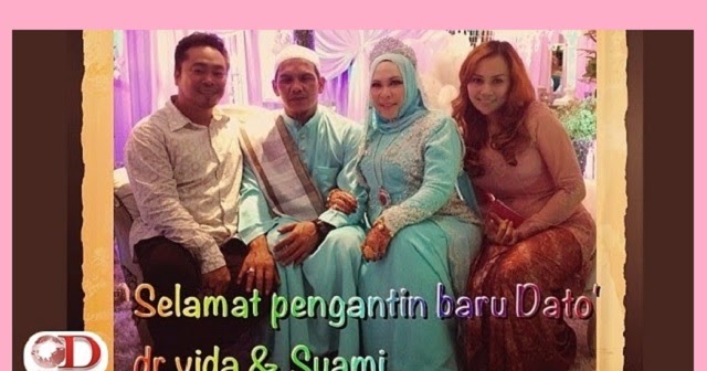 11 Foto majlis pernikahan Dato' Vida yang turut dihadiri 