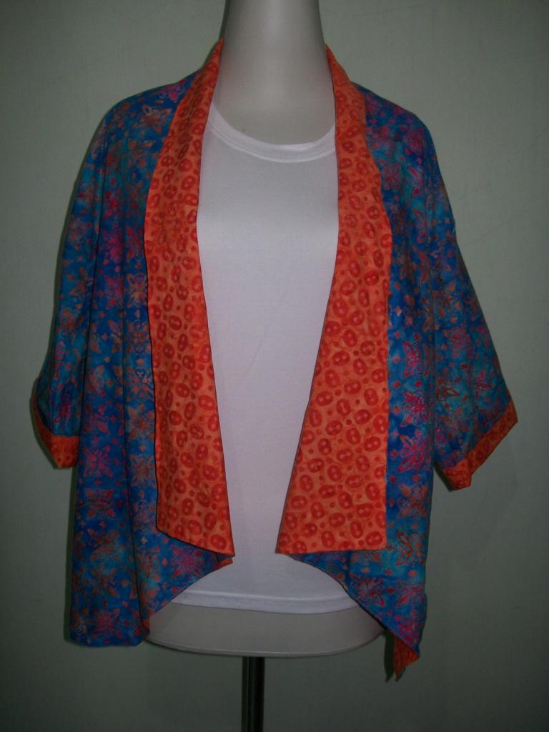 Bolero/Cardigan Batik Murah Modern Bolak Balik Harga Rp125.000