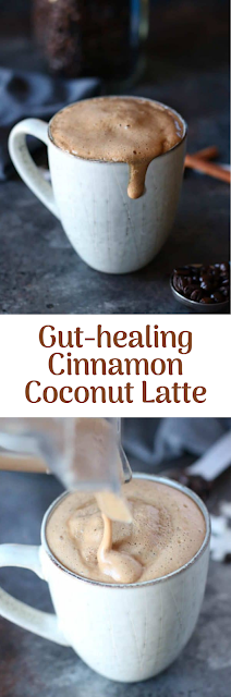 Gut-healing Cinnamon Coconut Latte