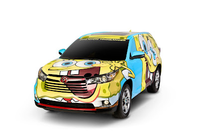 2014 SpongeBob SquarePants Custom Toyota Highlander