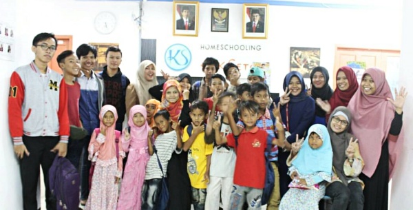 Rumah Pohon Siti berkolaborasi dengan homeschooling Kak Seto