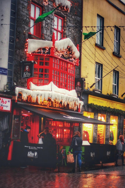 Galway city at Christmas time