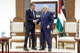 Antony Blinken Bertemu Mahmoud Abbas di Ramallah