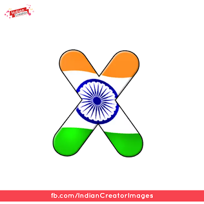 A to Z Alphabet Indian Flag Images Free Download - IndianCreator