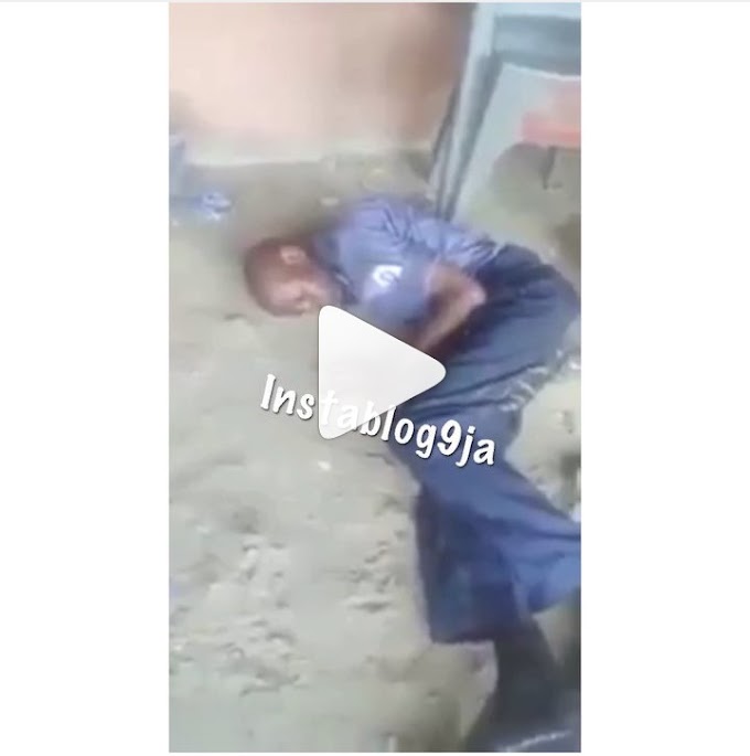 Naval officer urinates on himself after allegedly getting drunk on duty in Warri.