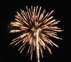 Some of the fireworks at the Workhouse Arts Center, Lorton, VA, June 29, 2019