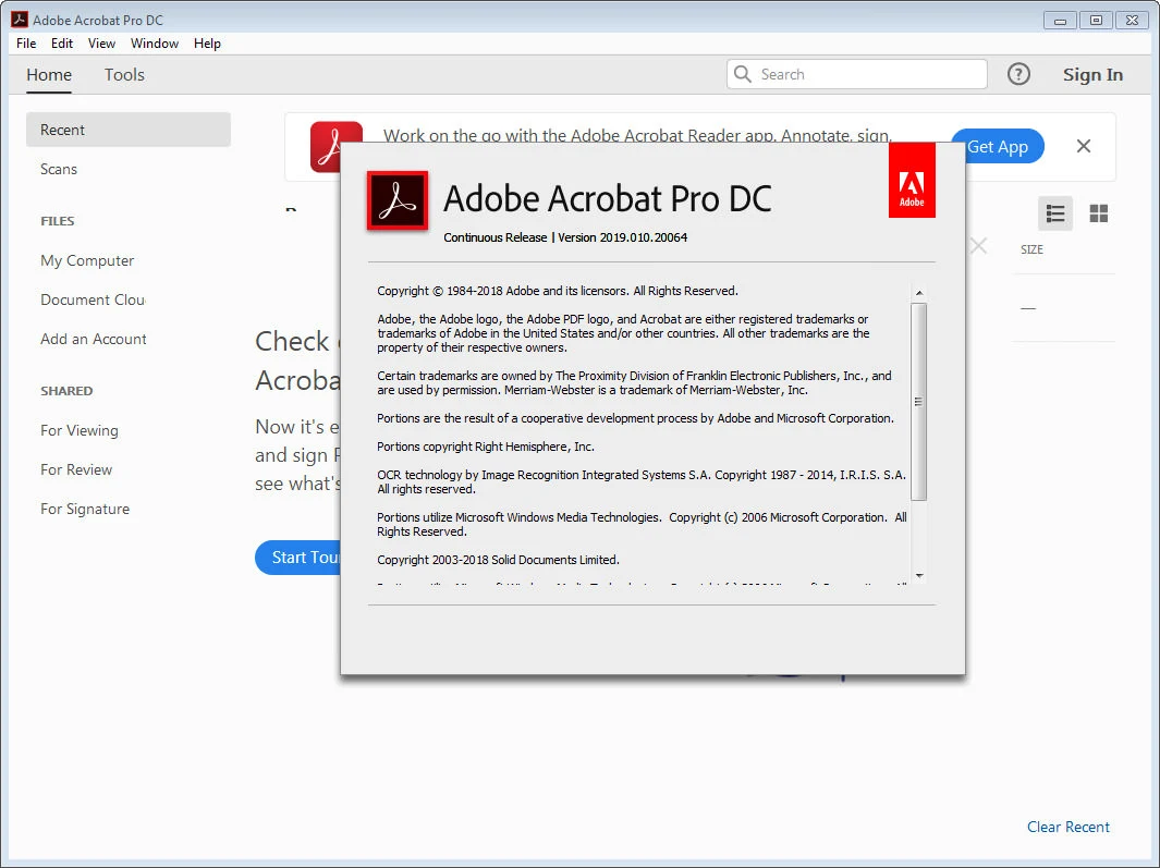 Adobe Acrobat Pro DC 2019 u7.iso Free Download