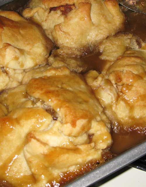 Recipe for Trisha Yearwood Apple Dumplings - Dessert doesn’t have to be fancy to be good, these are always tasty and super easy!