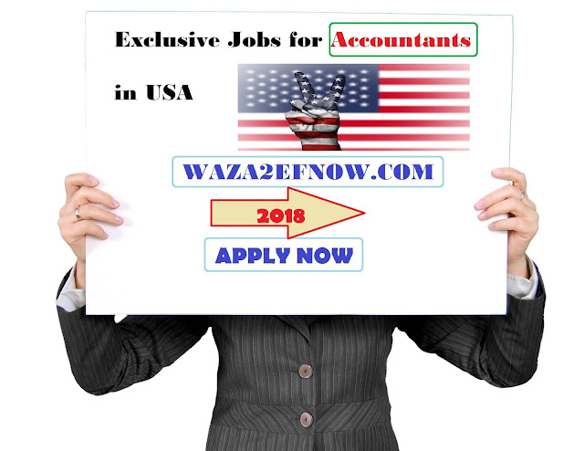 Exclusive Jobs for Accountants in USA للمحاسبين 2018 | وظائف ناو