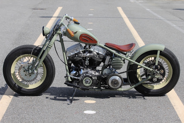 Harley Davidson Panhead By AQG Hell Kustom