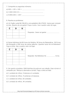 ATIVIDADES REMOTAS MATEMÁTICA – 3º E 4º ANO