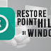 Cara mengatasi RESTORE POINT HILANG di windows 7