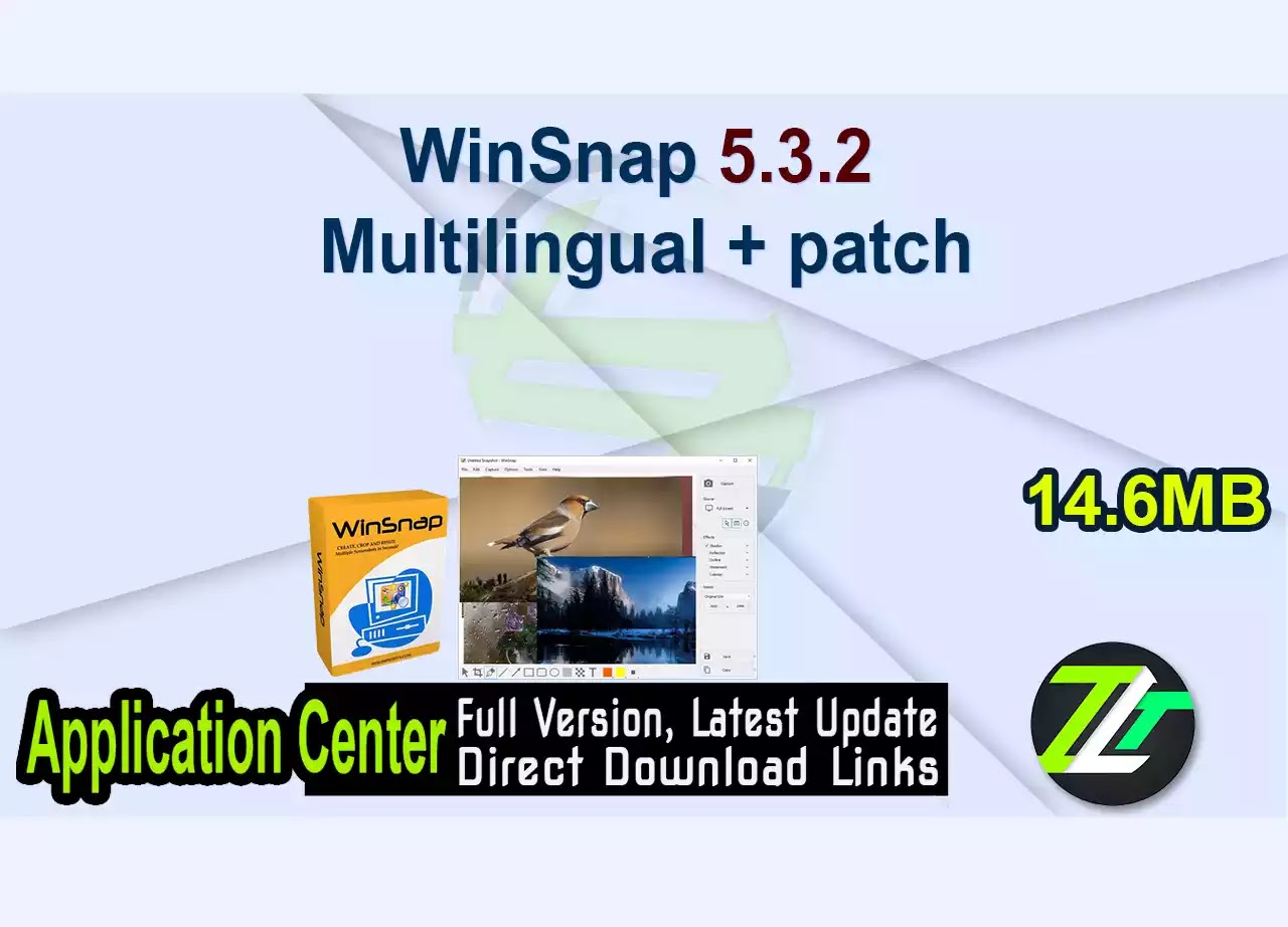 WinSnap 5.3.2 Multilingual + patch