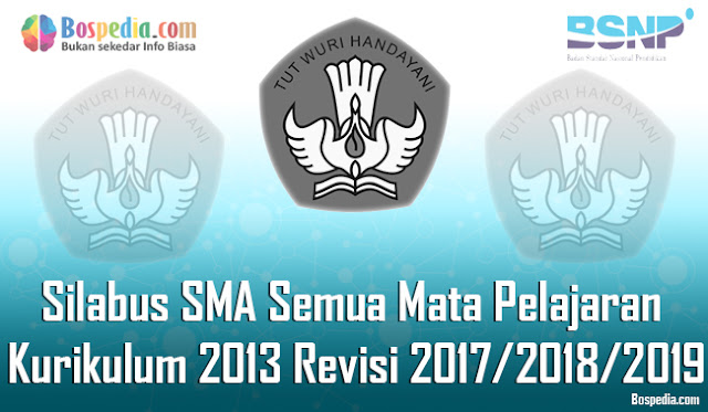 Silabus Sma Semua Mata Pelajaran Kurikulum 2013 Revisi 2017/2018/2019