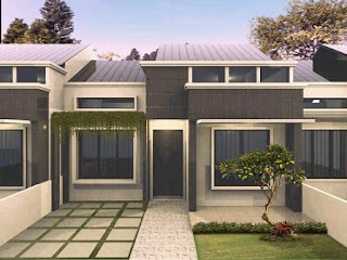 model rumah minimalis cluster