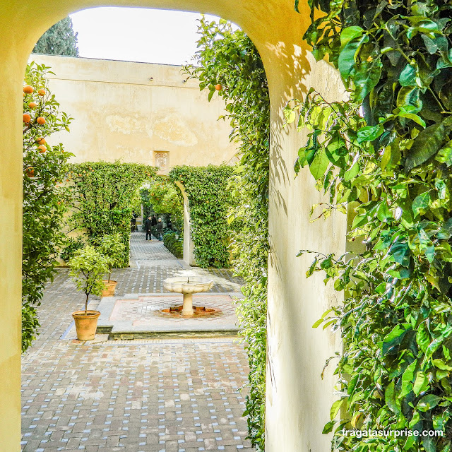 Jardim do Real Alcázar de Sevilha