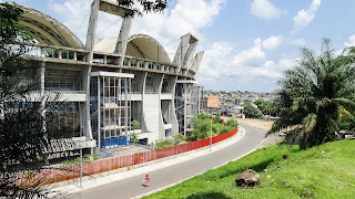 For a small city like Libreville, this is a huge stadium
