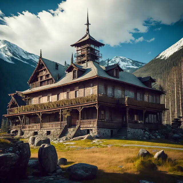 História de terror hotel abandonado nas montanhas