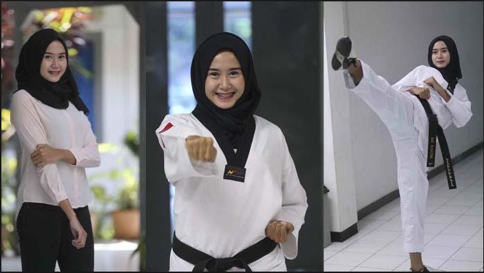 Demikianlah sekelumit biodata atlet cantik taekwondo yang 