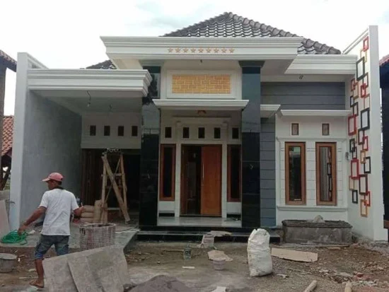 Teras rumah minimalis ala indonesia