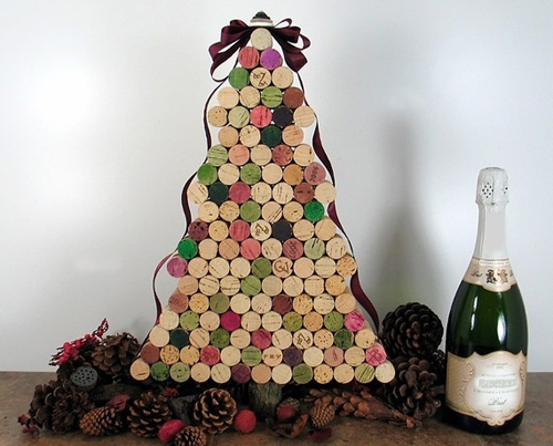 How to Christmas trees made of wood DIY