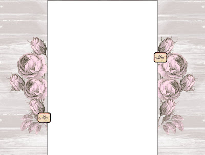 Blogger Backgrounds on The Background Fairy  Free Blog Background   Pink Roses On Shabby Wood