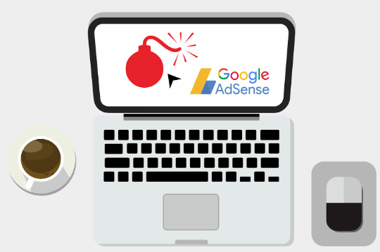 Penyebab Serta Cara Mengatasi Akun Google Adsense di Bom Klik
