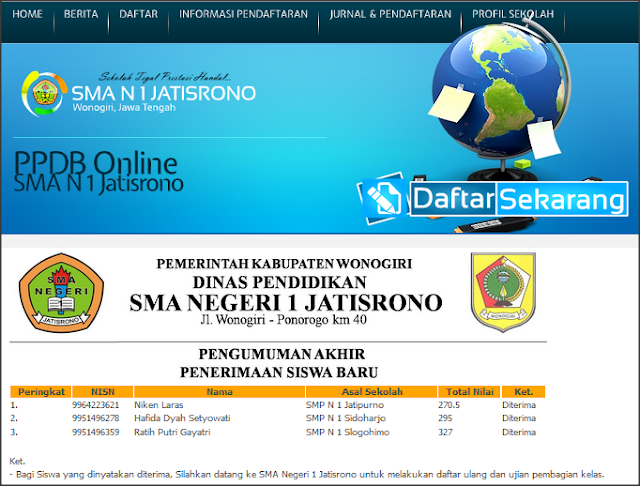 Perangkat Guru Aplikasi Penerimaan Siswa Baru (PSB) Online Berbasis Web  4