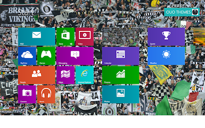 Juventus Fc Theme For Windows 8, Juventus Suporters Wallpaper