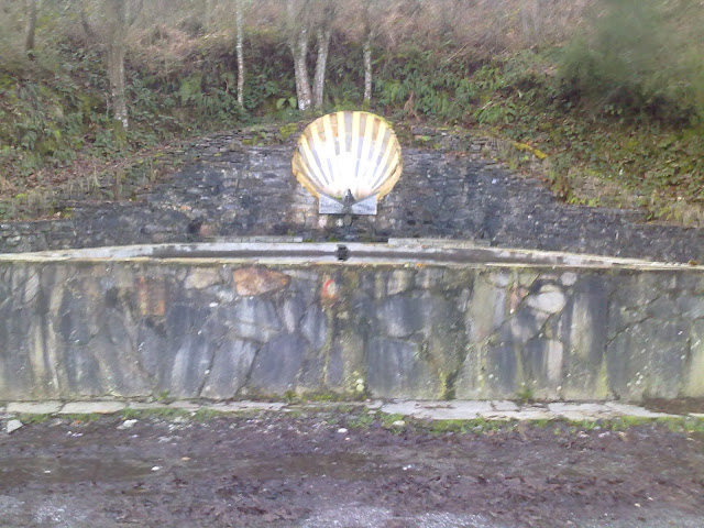 Fonte dos Lameiros Camino de Santiago en Triacastela